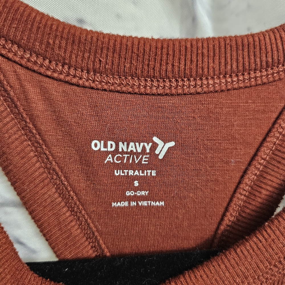 Old Navy UltraLite Racerback Rib-Knit Ruched Dress Size S - Picture 12 of 14